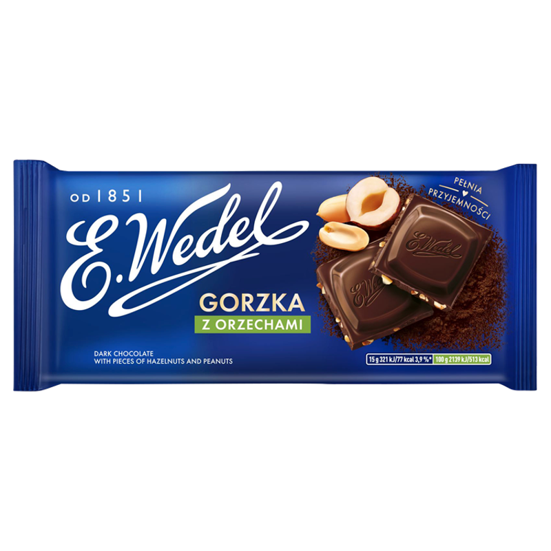 WEDEL Czekolada gorzka z orzechami frisco.pl