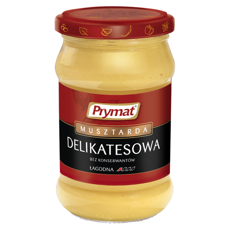PRYMAT Musztarda delikatesowa (łagodna)
