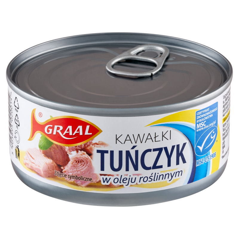 GRAAL Tuńczyk kawałki w oleju roślinnym frisco.pl