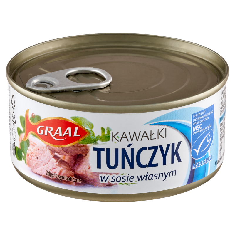 GRAAL Tuńczyk kawałki w sosie własnym frisco.pl
