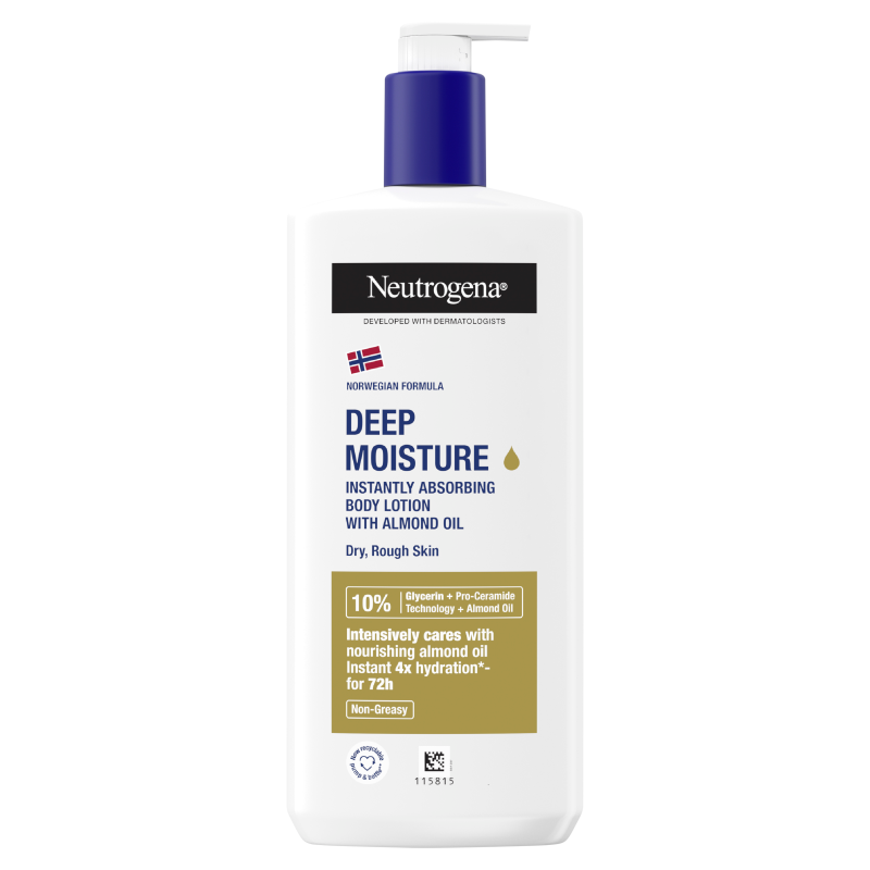 NEUTROGENA® Formuła Norweska Głęboko nawilżający balsam z olejkiem, skóra sucha