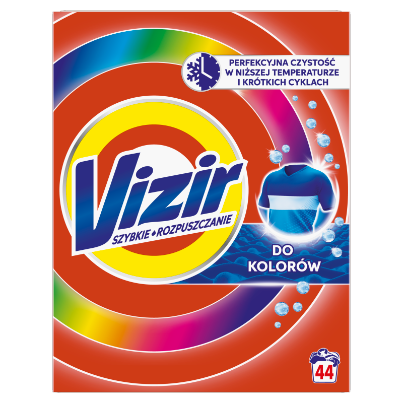 VIZIR Proszek do prania tkanin kolorowych 44 prań frisco.pl