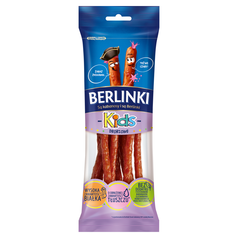 Berlinki Kabanosy Berlinki Kids frisco.pl