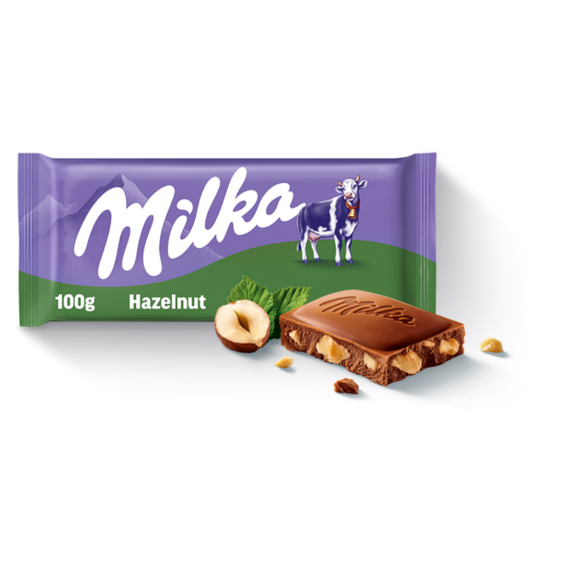 MILKA Czekolada mleczna Hazelnuts frisco.pl
