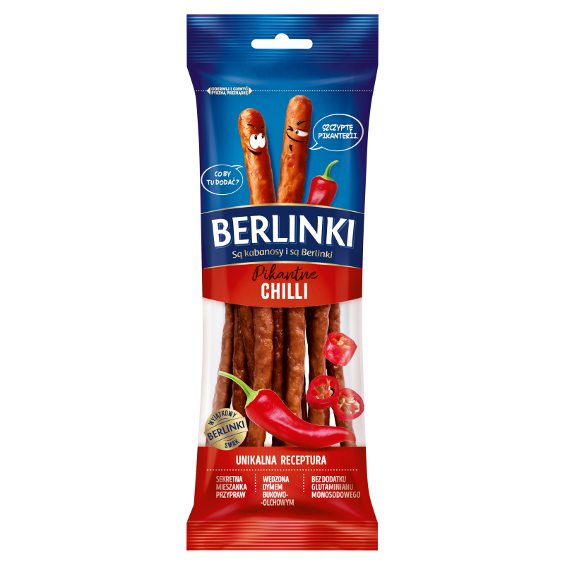 Berlinki Kabanosy Berlinki Chilli frisco.pl