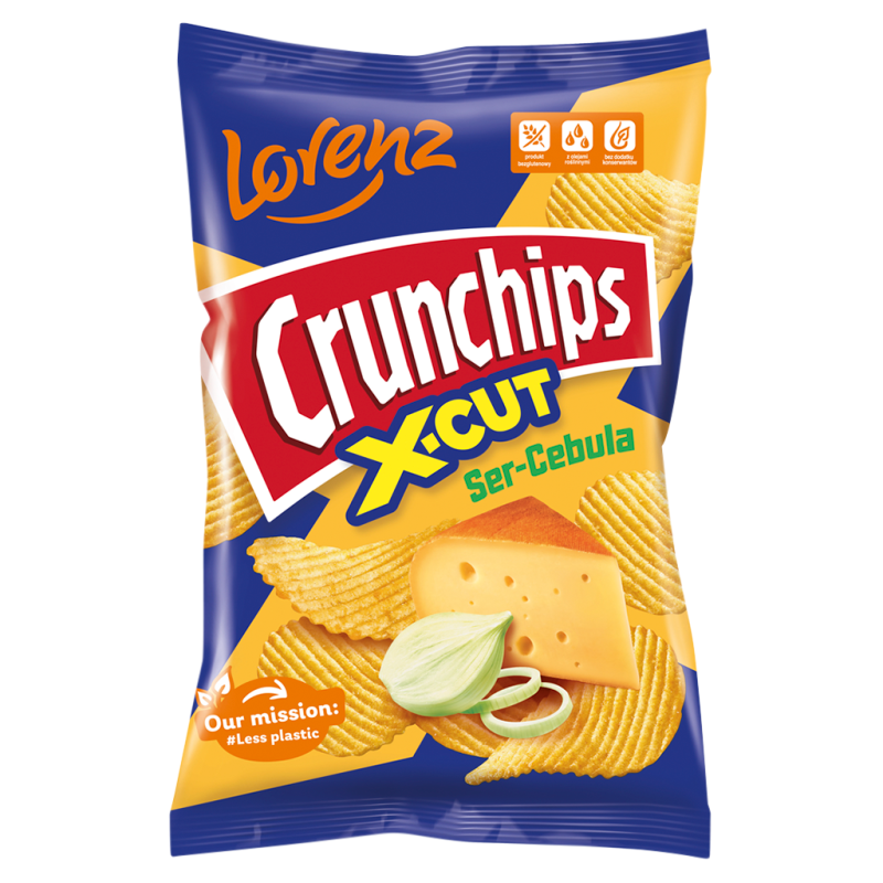 CRUNCHIPS X-Cut Chipsy Ser-Cebula frisco.pl
