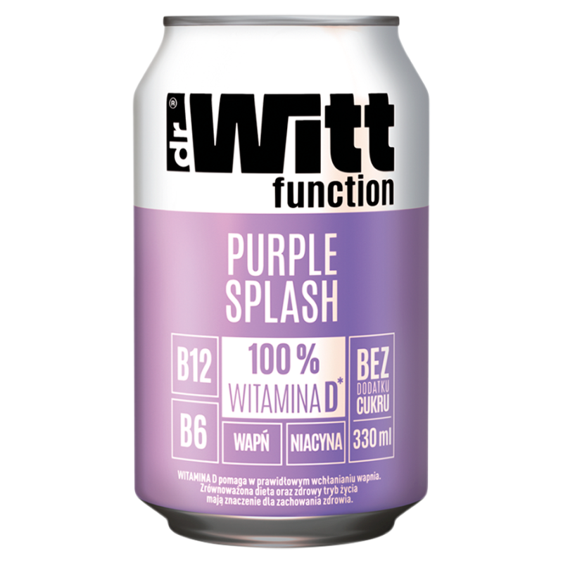 DR WITT PURPLE SPLASH? o smaku gruszki i lawendy