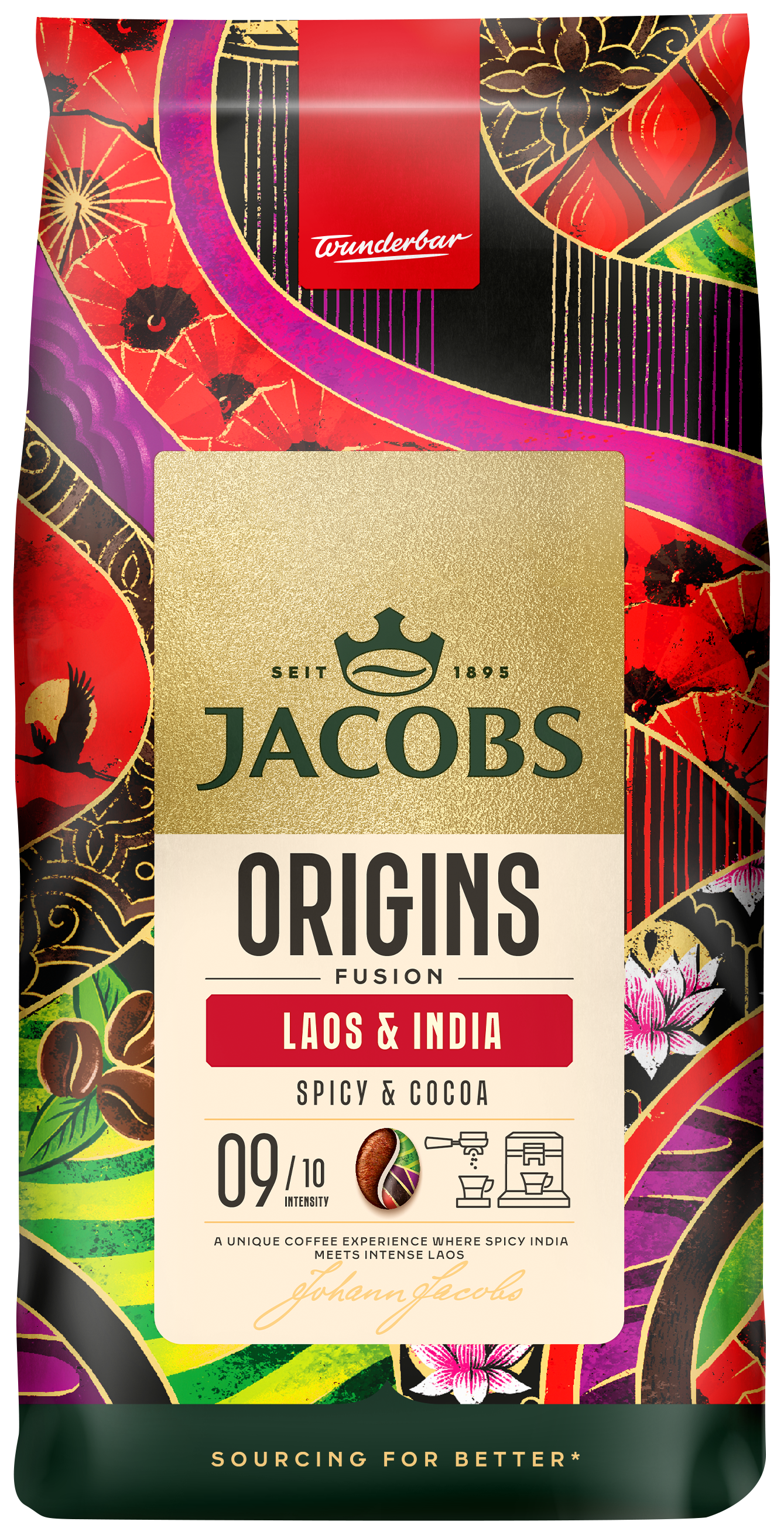 JACOBS Origins Laos & India Kawa ziarnista