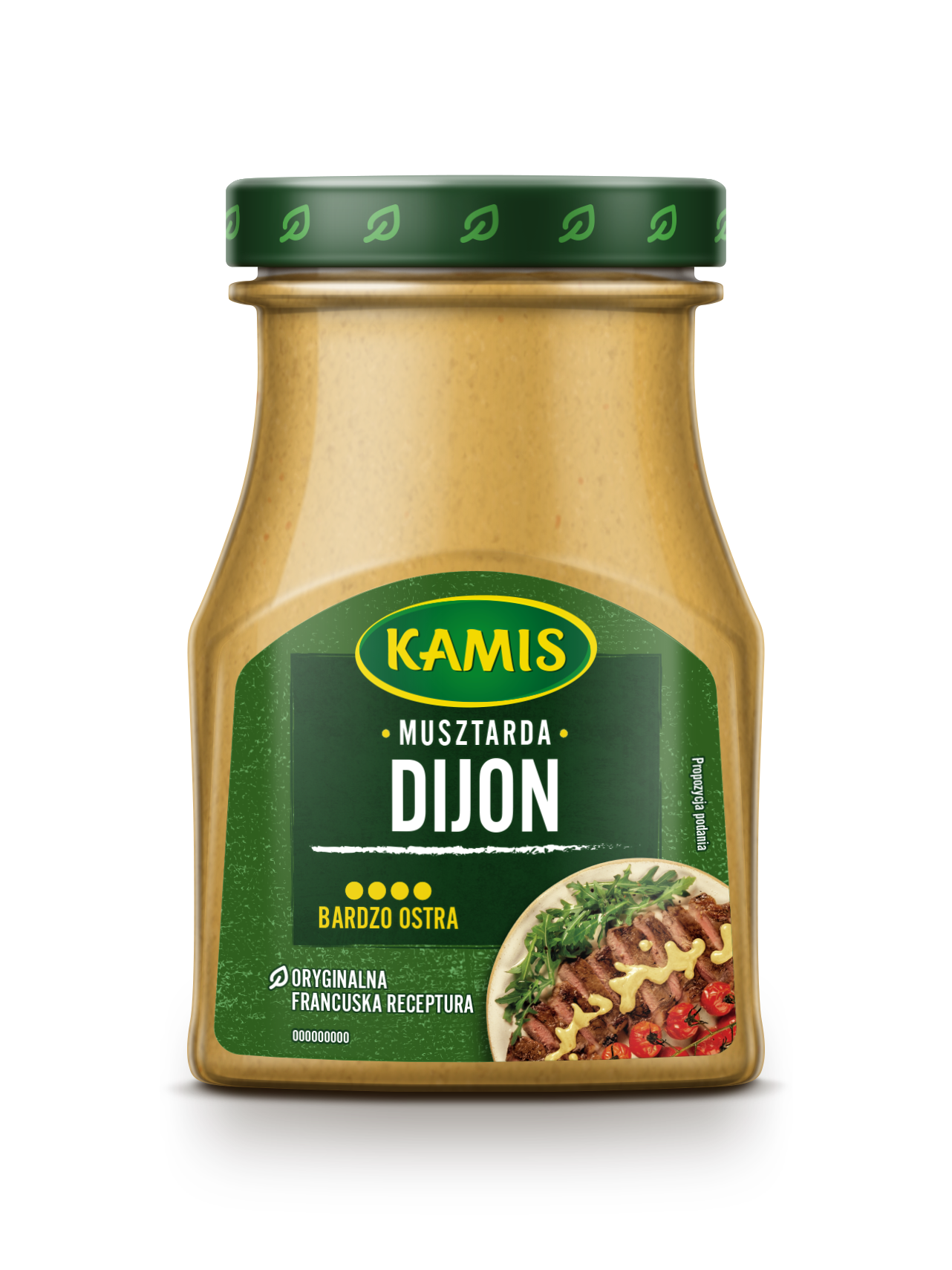 KAMIS Musztarda Dijon (bardzo ostra)