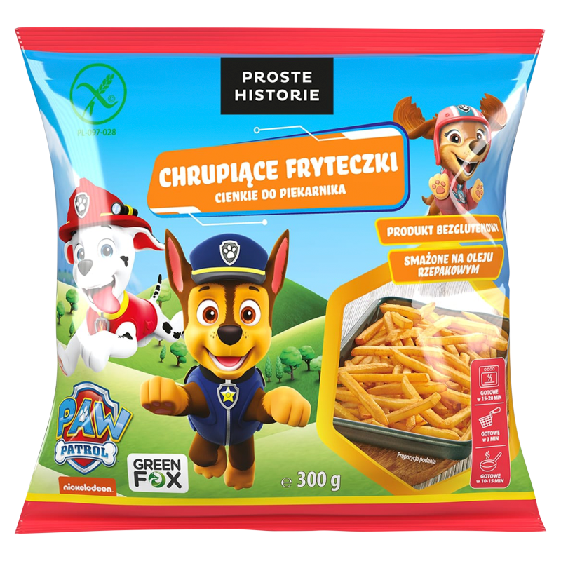 PROSTE HISTORIE Psi Patrol Chrupiące fryteczki frisco.pl