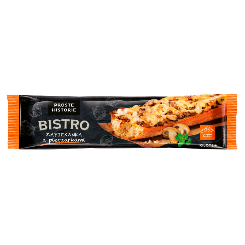 PROSTE HISTORIE BISTRO Zapiekanka z pieczarkami frisco.pl