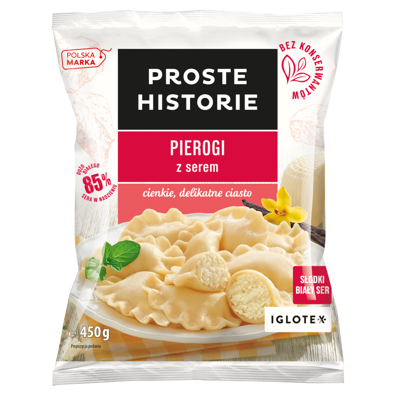 PROSTE HISTORIE Pierogi z serem frisco.pl