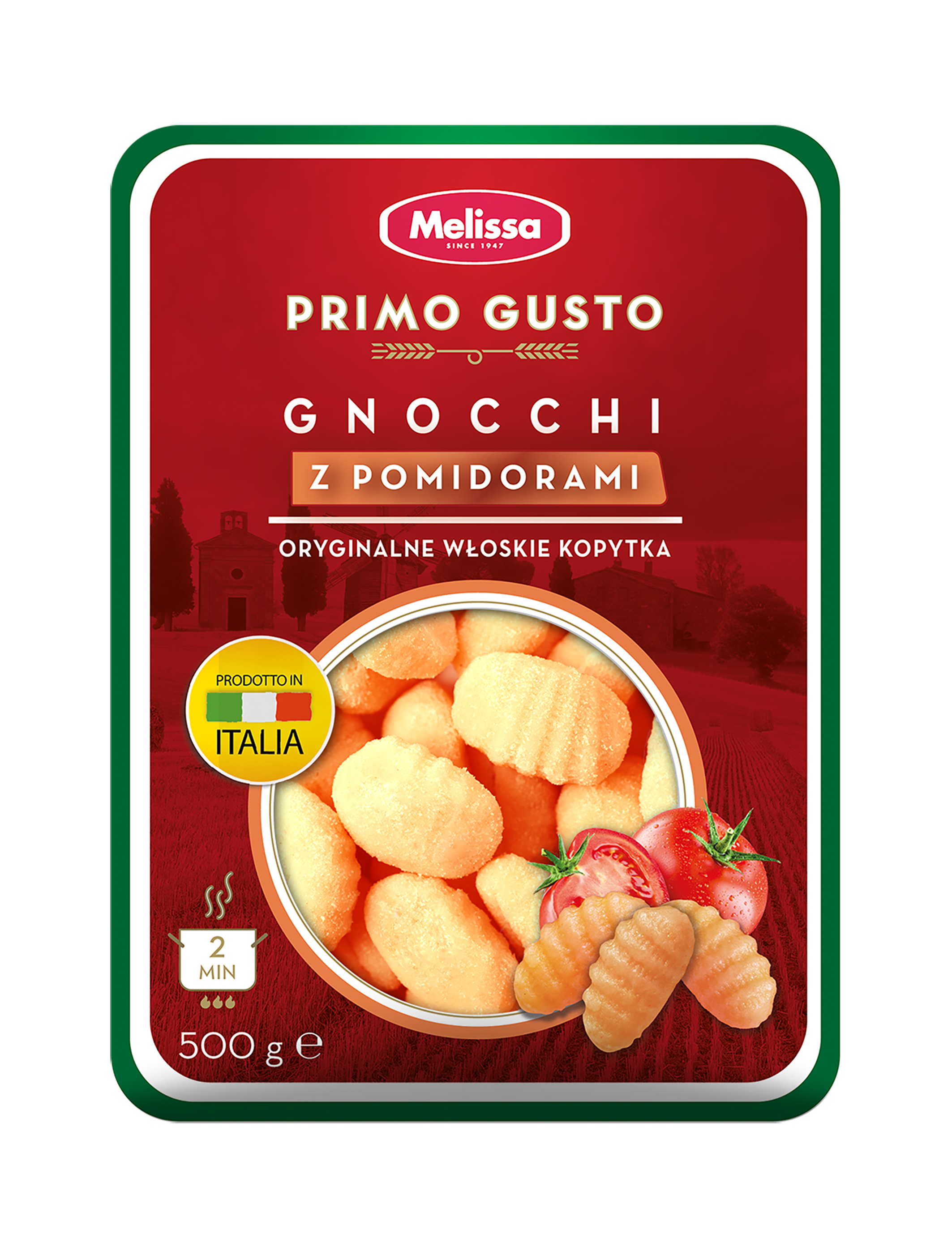 PRIMO GUSTO Gnocchi (woskie kopytka) z pomidorami