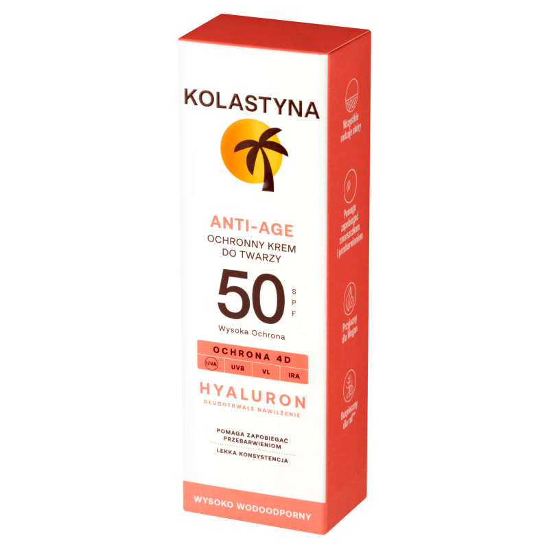 KOLASTYNA SUN Care Krem do twarzy AntiAiging SPF 50