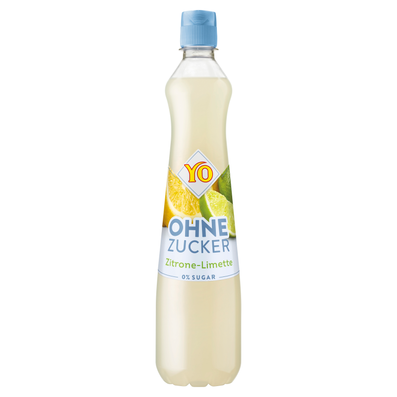 YO Syrop bez cukru o smaku cytryna-limonka