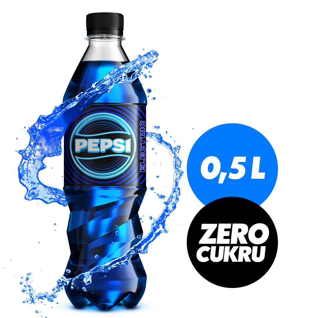PEPSI-COLA ZERO CUKRU Electric Blue