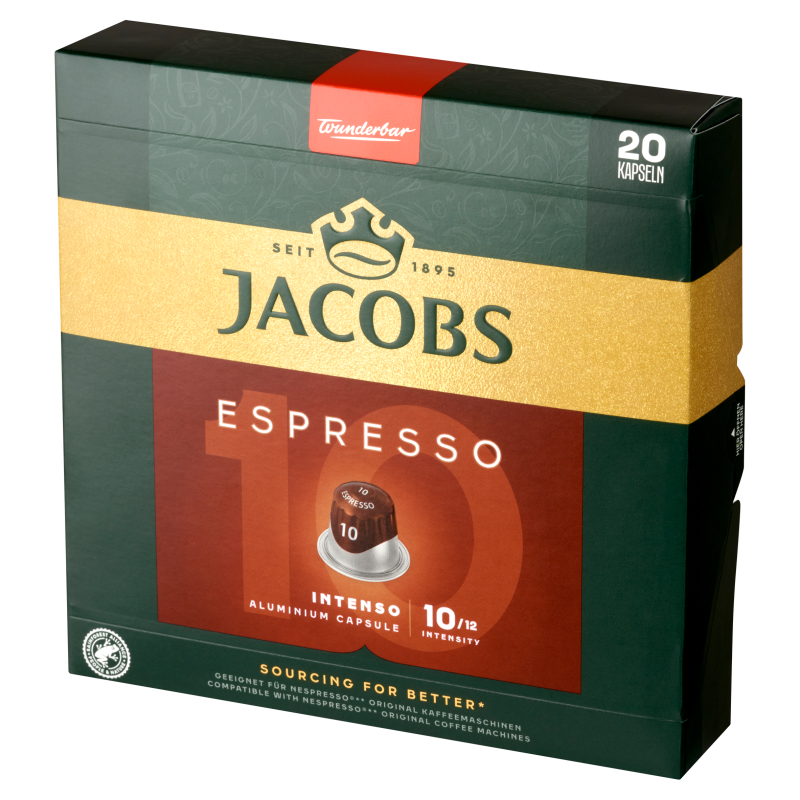 JACOBS Espresso Intenso Kawa (20 kapsułek) frisco.pl