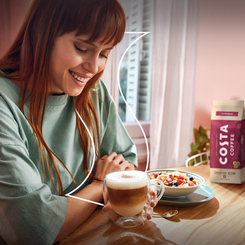 COSTA COFFEE Kawa ziarnista SIGNATURE BLEND 1 kg - Frisco.pl