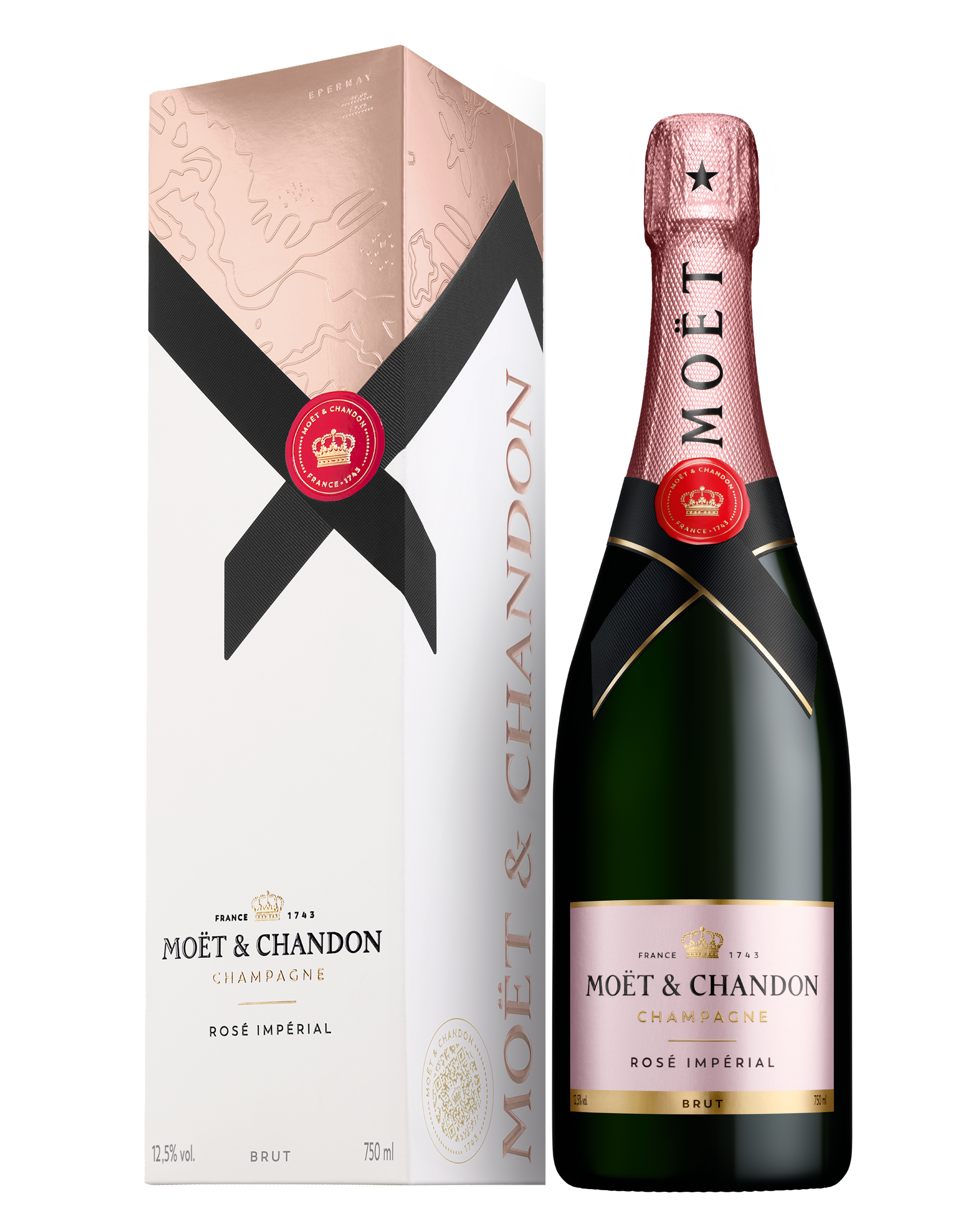 モエロゼ Moët & Chandon Rosé Impérial 750ml MOET & CHANDON ROSE IMPERIAL 0,75L KART. – Premium Spirits