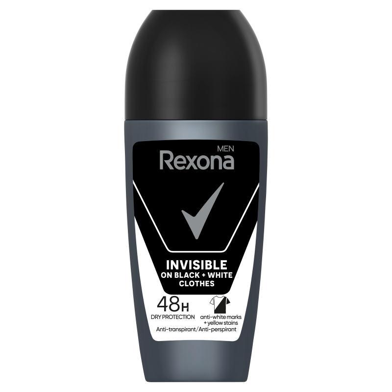 REXONA MEN Antyperspirant W Kulce Invisible Black White 1 Szt Frisco pl rexona-men-antyperspirant-w-kulce-invisible-black-white-1-szt-frisco-pl