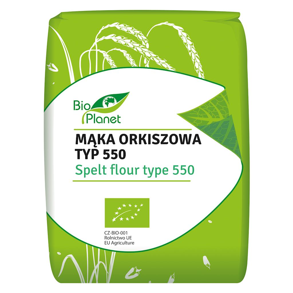 BIO PLANET Mąka orkiszowa (typ 550) BIO 1 kg - Frisco.pl
