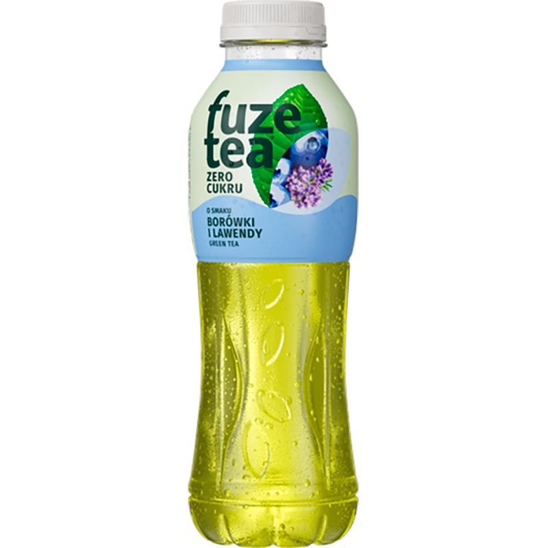 Fuze Tea ZERO Napój o smaku borówki i lawendy z ekstraktem z zielonej ...
