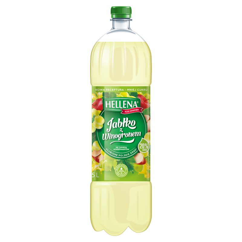 HELLENA Napój o smaku jabłko z winogronem 1.75 l - Frisco.pl