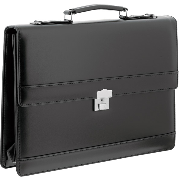 Modern Briefcase with Lock and Handle
