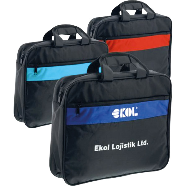 Schwarze Dokumenten-Laptoptasche