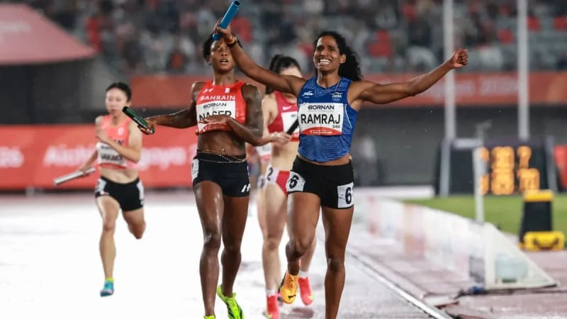 एशियन गेम्स 2026: बारिश के बीच भारतीय रिले टीम ने रचा इतिहास, नेशनल रिकॉर्ड के साथ जीता ब्रॉन्ज मेडल