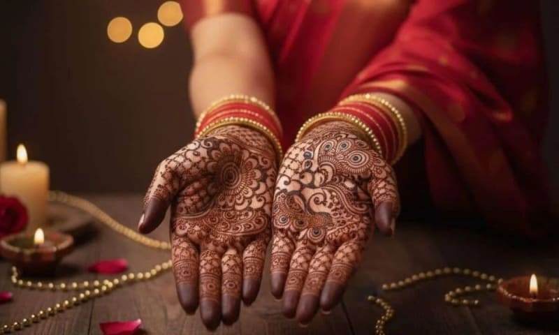 Karwa Chauth Mehndi 2026: प्रियंका चोपड़ा से हिना खान तक, एक्ट्रेसेस की मेहंदी ने खींचा ध्यान