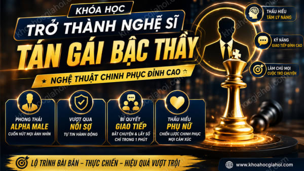 Khoá Học Trở Thành Nghệ Sĩ Tán Gái Bậc Thầy
