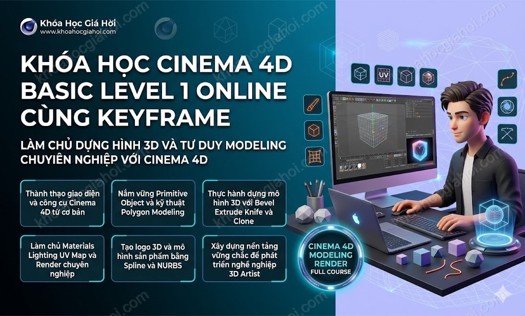 Khoá Học After Effects Hiệu Ứng Motion Cùng Keyframe