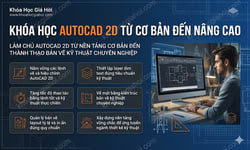 Khóa Học Autocad 2d Từ Cơ Bản Đến Nâng Cao
