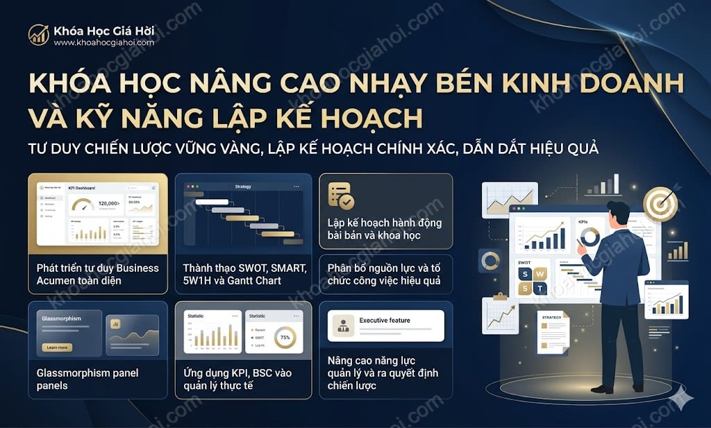 Khóa Học Nâng Cao Nhạy Bén Kinh Doanh Và Kỹ Năng Lập Kế Hoạch