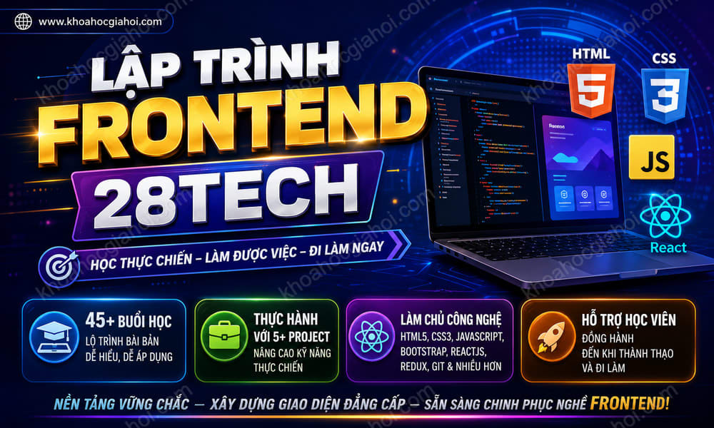 Lập Trình Frontend 28Tech