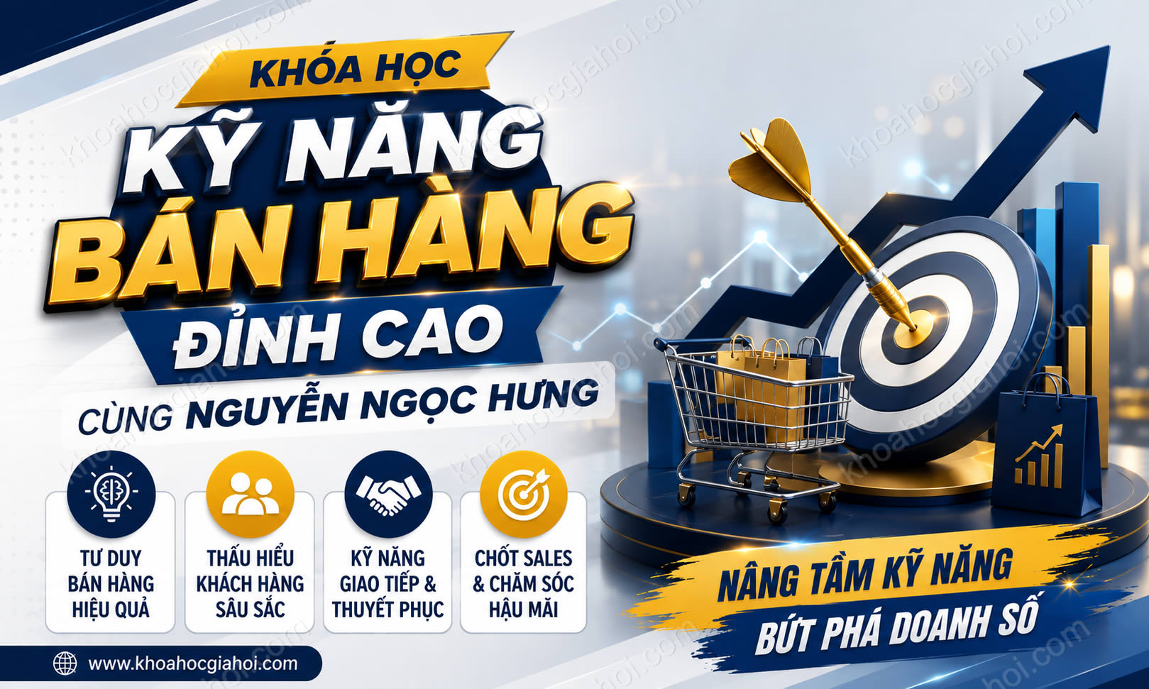 Khóa Học Kỹ Năng Bán Hàng Đỉnh Cao Cùng Nguyễn Ngọc Hưng