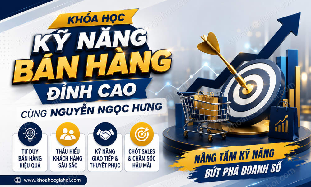 Khóa Học Kỹ Năng Bán Hàng Đỉnh Cao Cùng Nguyễn Ngọc Hưng