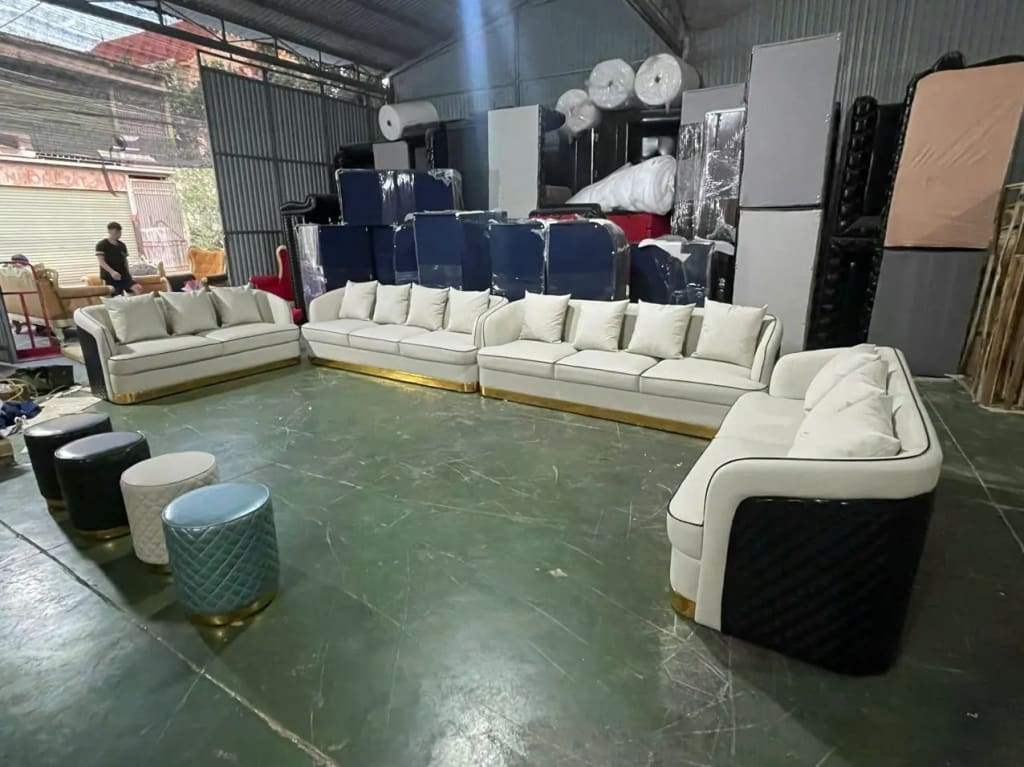 Sản xuất ghế sofa karaoke theo thiết kế tại xưởng Tiến Đoàn