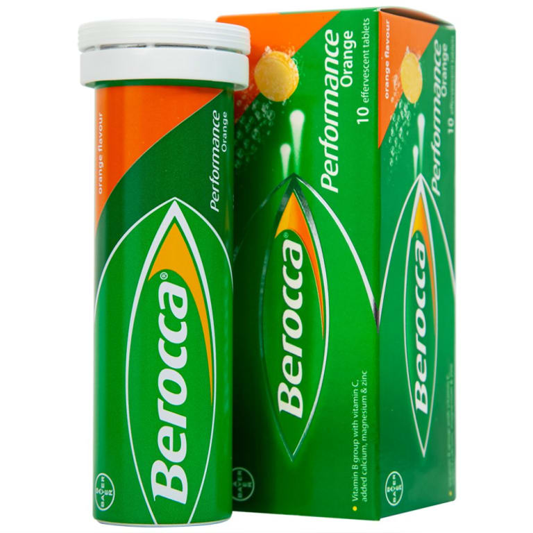 Berocca Performance Orange viên sủi (tuýp 10 viên)