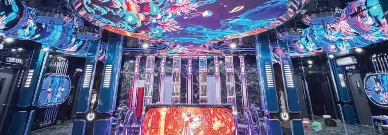 Thiết kế ánh sáng và LED cho phòng karaoke: nguyên tắc phối hợp
