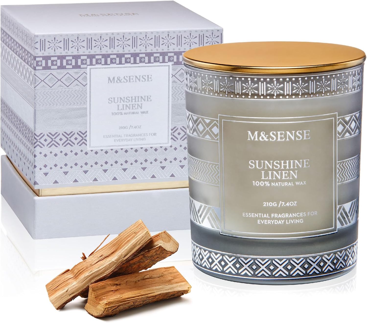 Msense Bougies Parfumees Heures