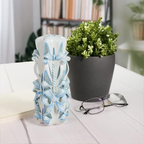 Vue 6 de Grande Bougie Sculptee