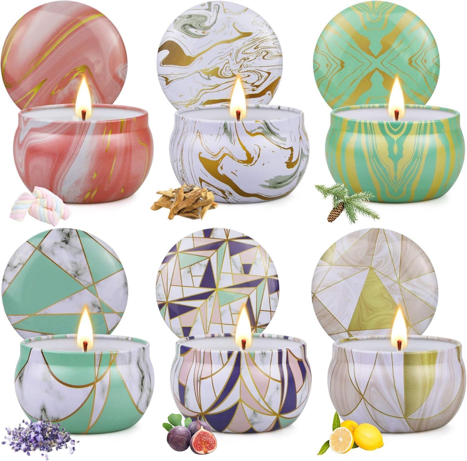 Coffret Cadeau De Bougies