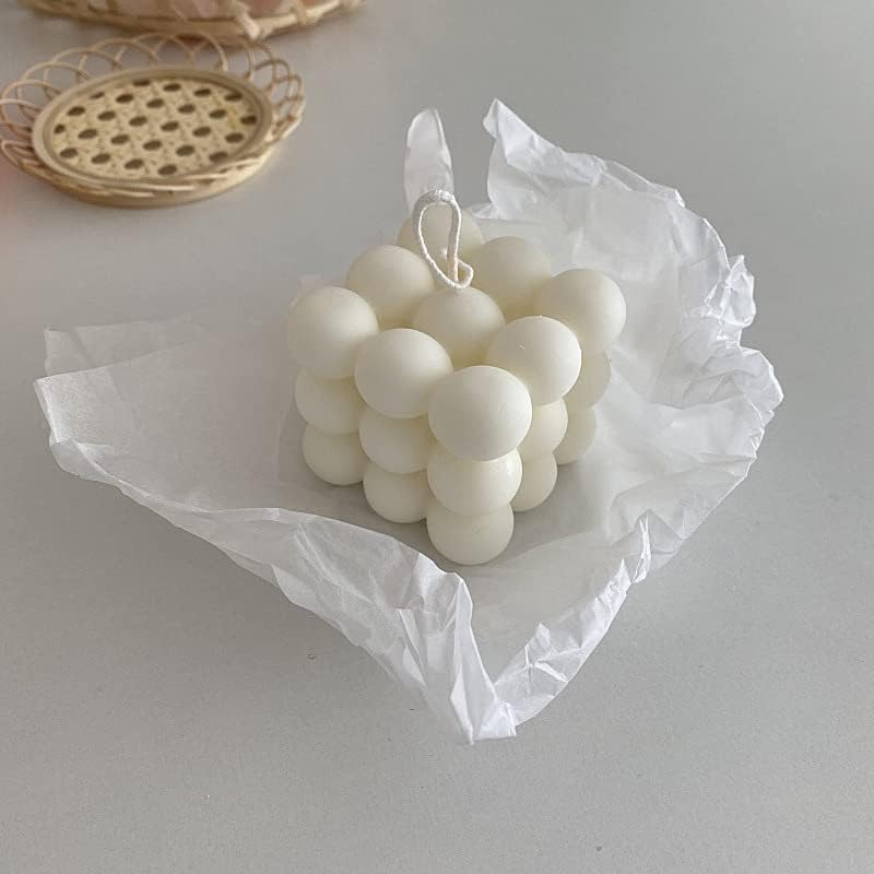 Vue 5 de Bougie Bulles Pcs