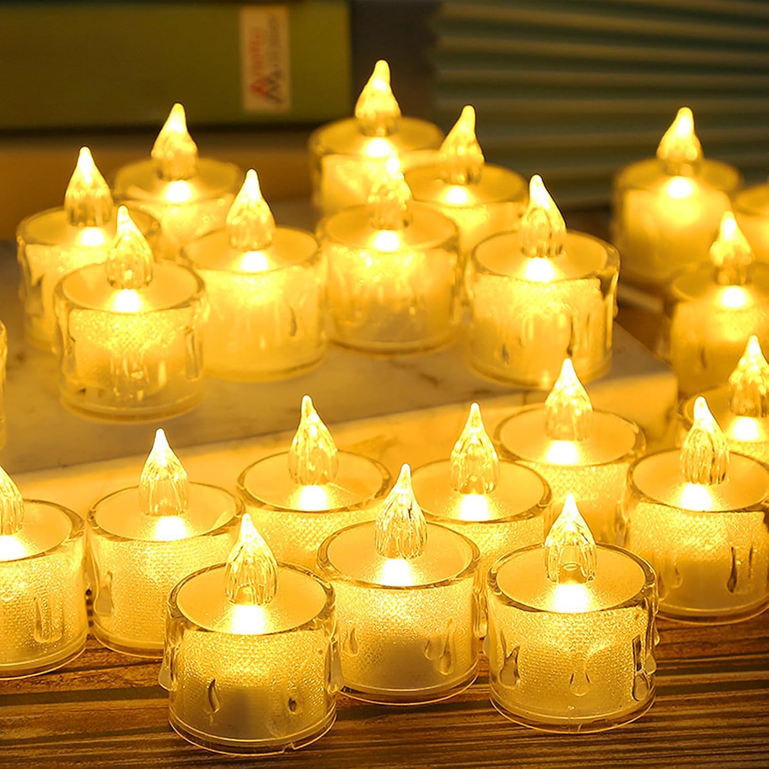 Amzeeniu Lot De Bougies