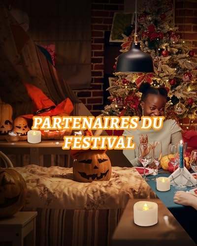 Vue 2 de Bougie Led Lot De