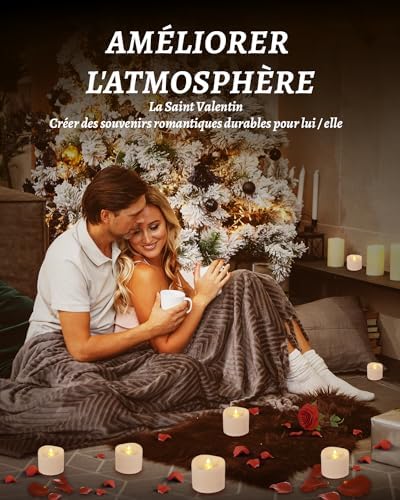 Vue 3 de Bougie Led Lot De