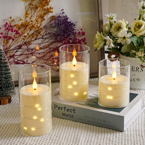 Vue 6 de Bougies Led Ivoire Bougies