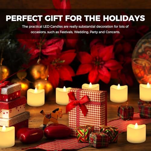 Vue 4 de Cnmtcco Bougies Led Flamme